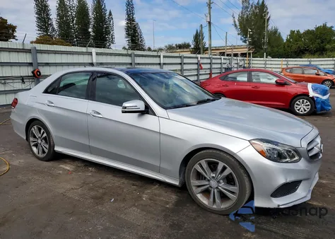 2014 Mercedes-Benz E 350 из США, поврежденный, VIN WDDHF5KB9EA993230